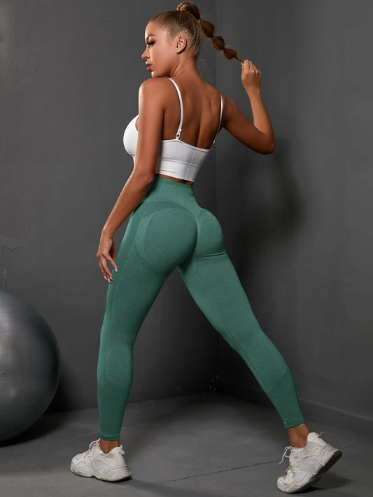 LEGGINS CON PUSH UP VERDE