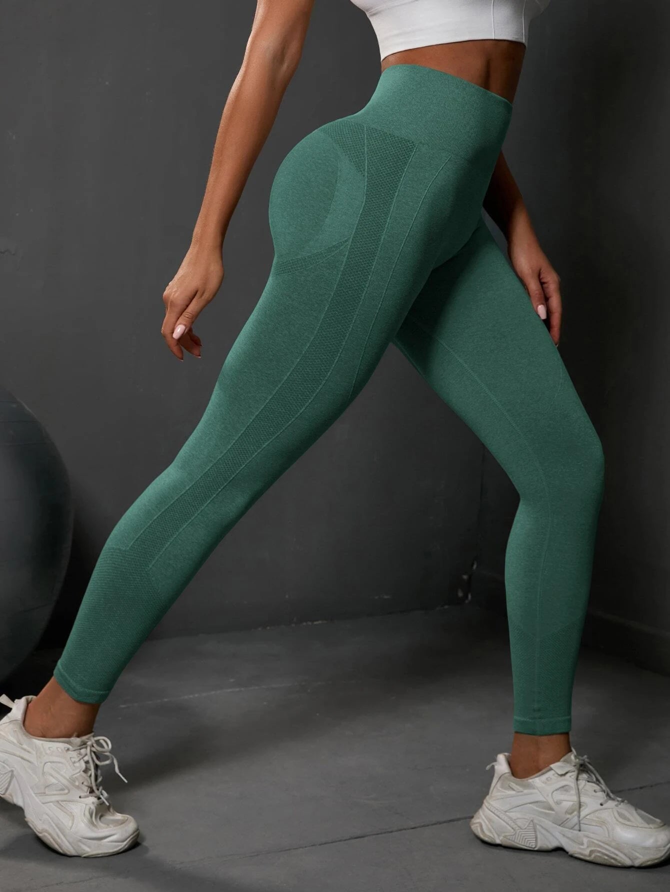 LEGGINS CON PUSH UP VERDE